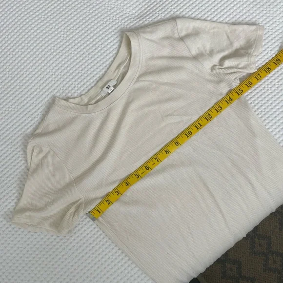 Cream Bodycon Mini Dress - Picture 8 of 8